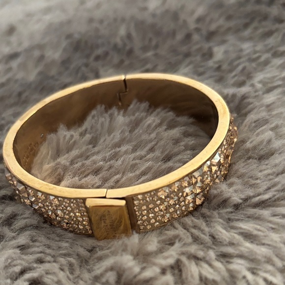 Henry Bendel Jewelry - Henry Bendel New York Gold and Crystal Women's Bracelet